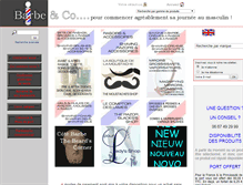 Tablet Screenshot of barbe-and-co.fr